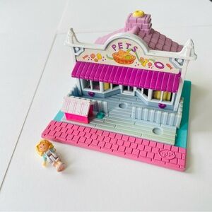 Vintage 1993 Polly Pocket Pet Store Playset kids girls dolls doll toy toys
